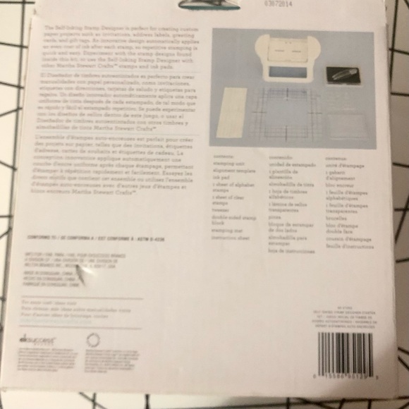 Martha Stewart Crafts self inking stamp set - Picture 7 of 8